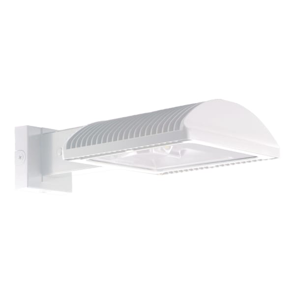 Rab LPACK WALLPACK 125W TYPE IV COOL LED + 277V PC WHITE WPLED4T125W/PC2